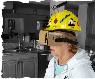 Virtual Reality Safety Helmet