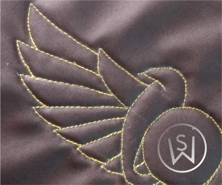 Faux Leather Sewing Machine Dust Cover