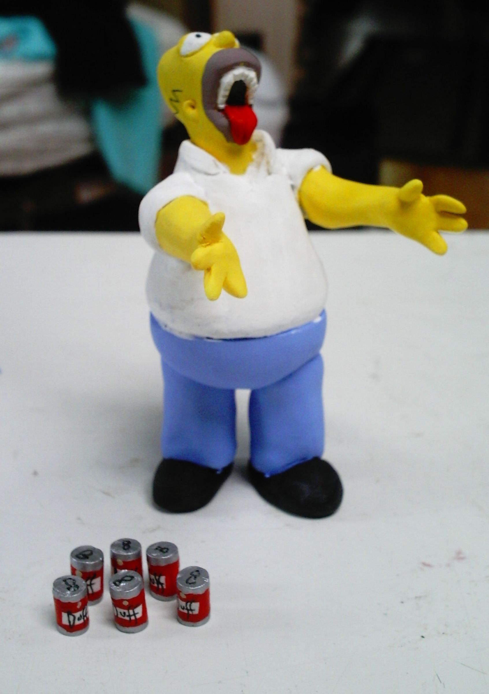D'OH! Homer Simpson Groom's Cake figure