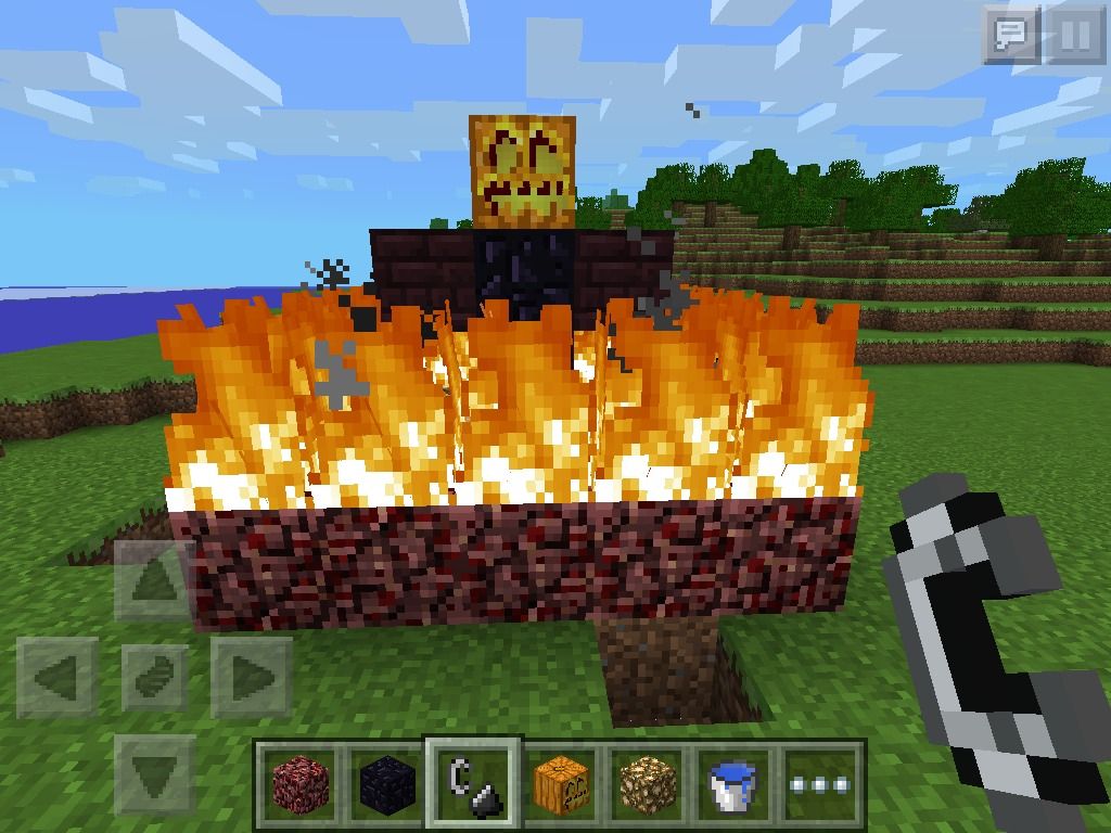 Minecraft Nether God Shrine