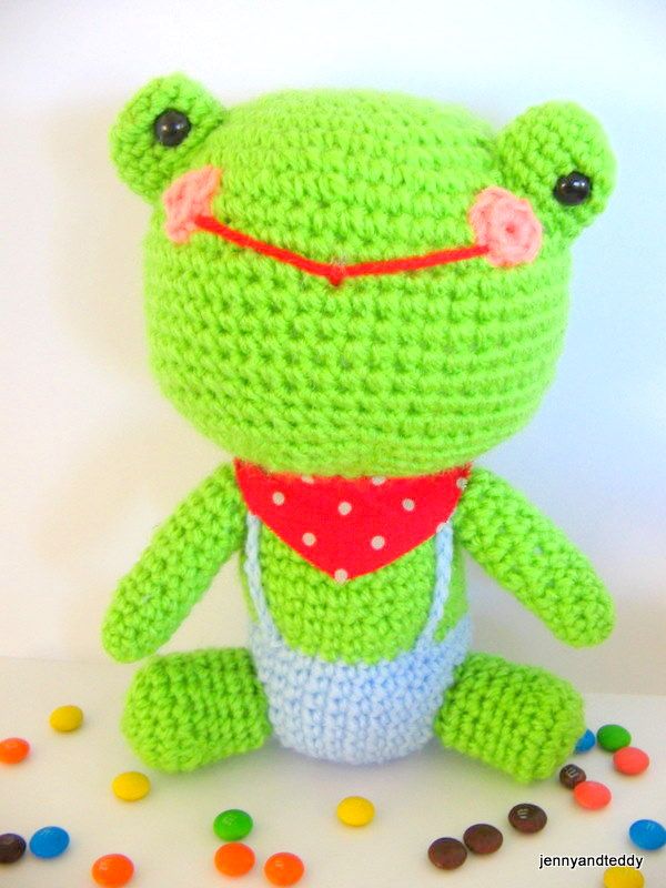 Free Amigurumi Frog Pattern