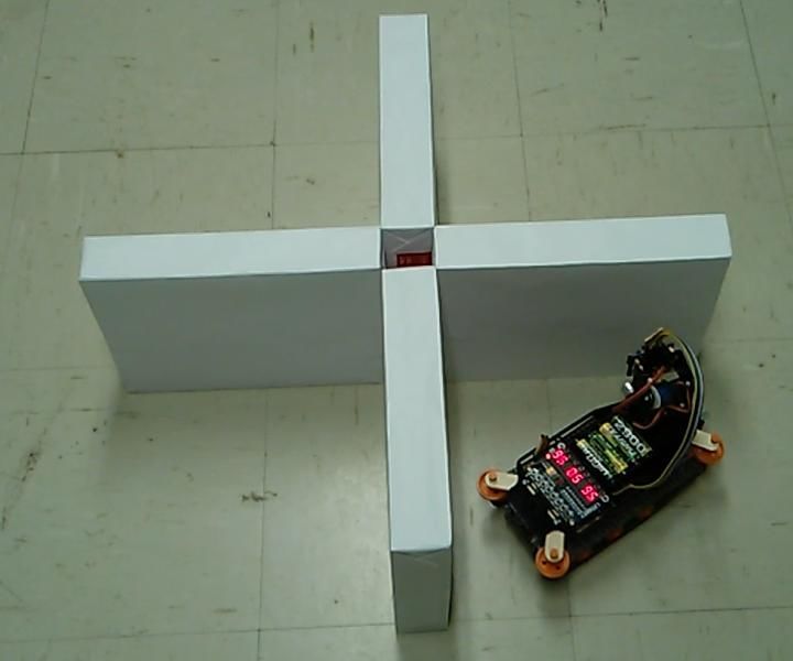Autonomous Wall Hugging Arduino Vehicle