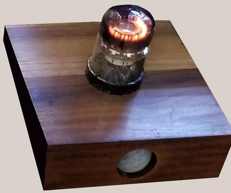 Motion Activated Dekatron Spinner