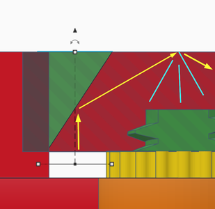 Illumination of the Objective by Camera Flash