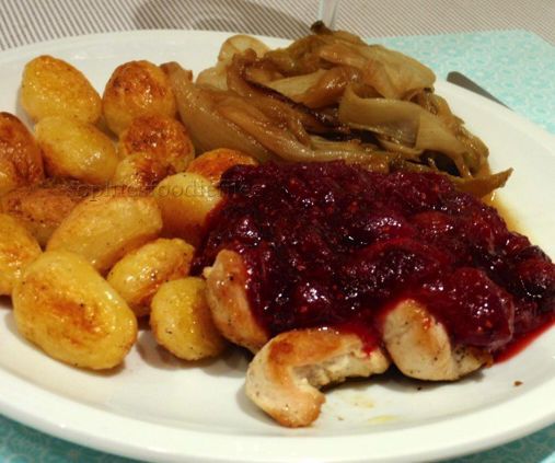 Cranberry Cinnamon Maple Sauce