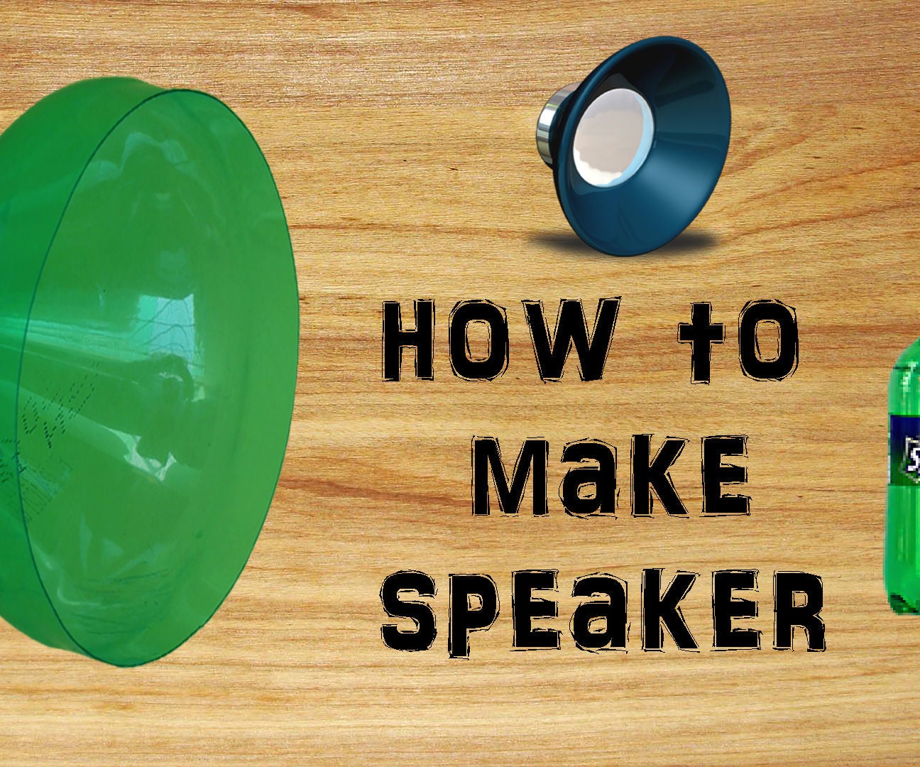 How to Make Speaker With Plastic Bottle Simple & Easy DIY Instructables