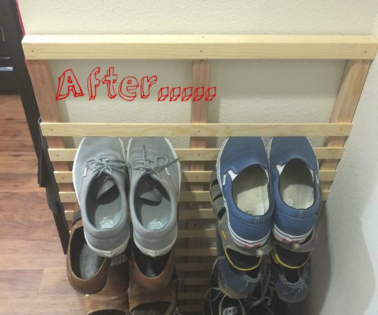 Vertical Shoe Rack