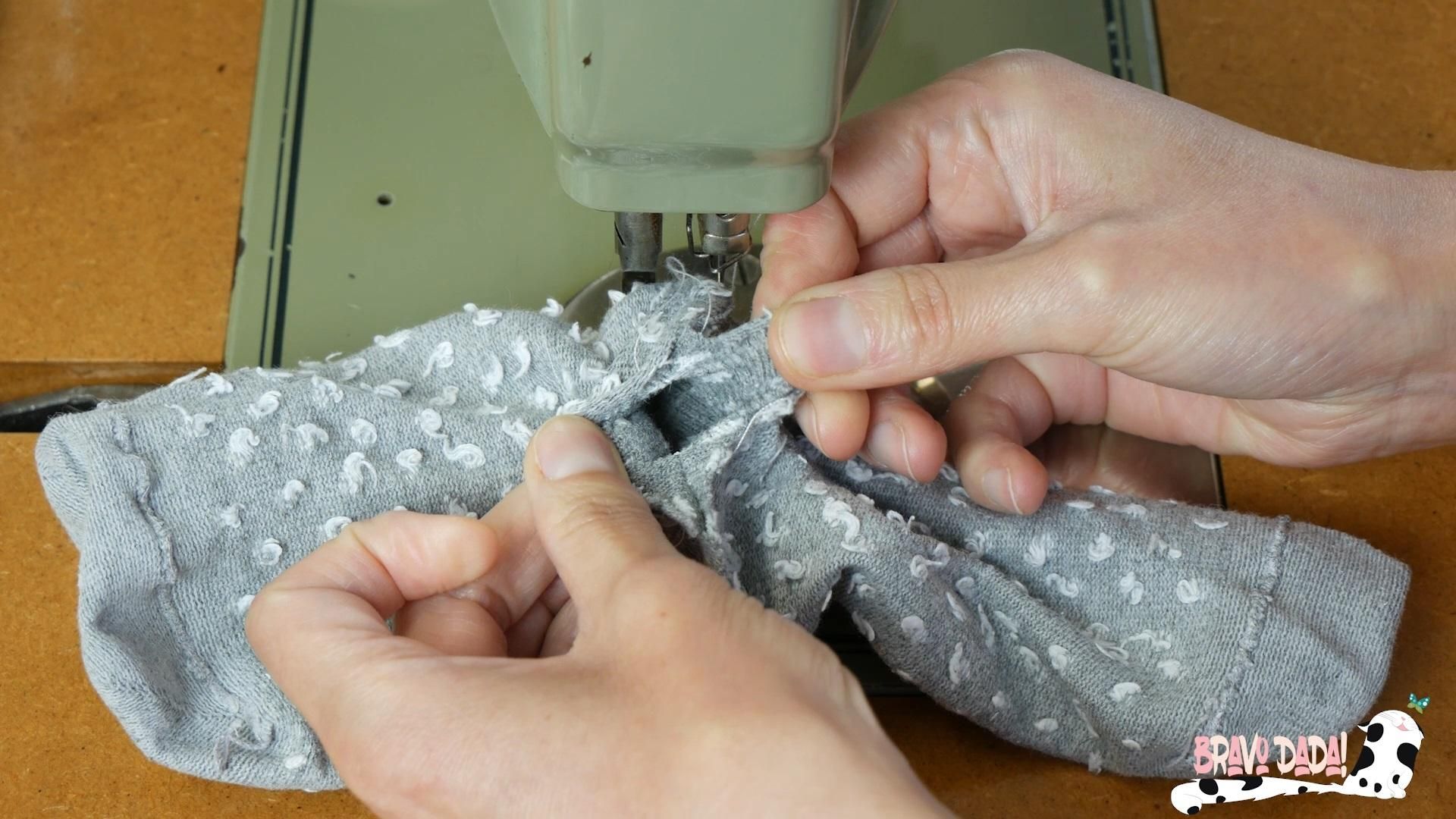 DIY How to Make a Cat Toy Out of Old Socks Old Clothes Reuse Ideas Bravo Dada! Sewing