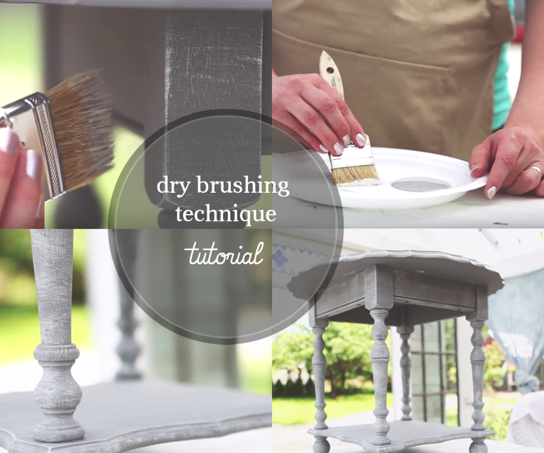 How to Dry Brush Furniture