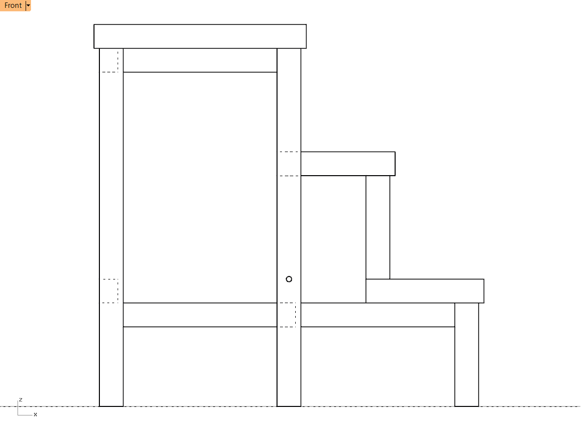 bench-stair