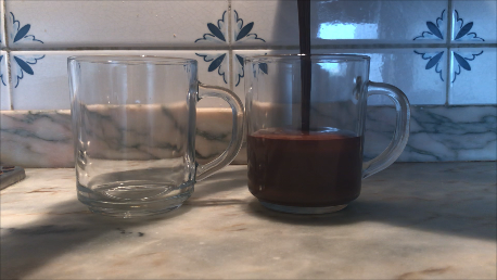 Transfer the Mousse to Serving Bowls/cups