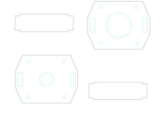 OPENSOURCE NEMA 17 MOTOR MOUNT