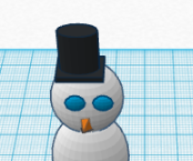 3D Snowman Ornament