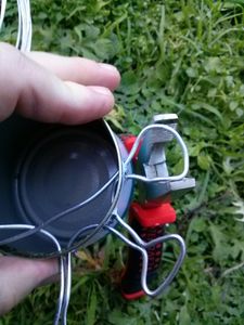 Squash the Metal Wire to Form the Second Leg