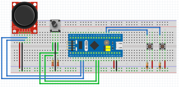 Circuit Diagram of the Mouse