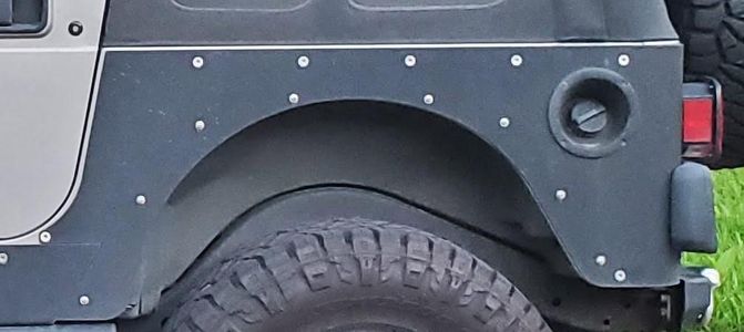 How to Install Rear Corner Armor on a Jeep TJ (1997-2006)