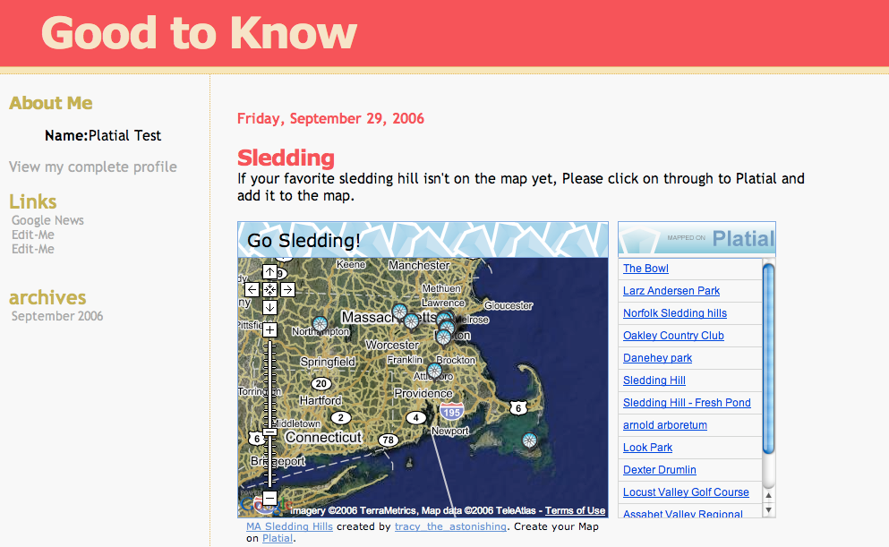 Put a Platial Map on Your Website