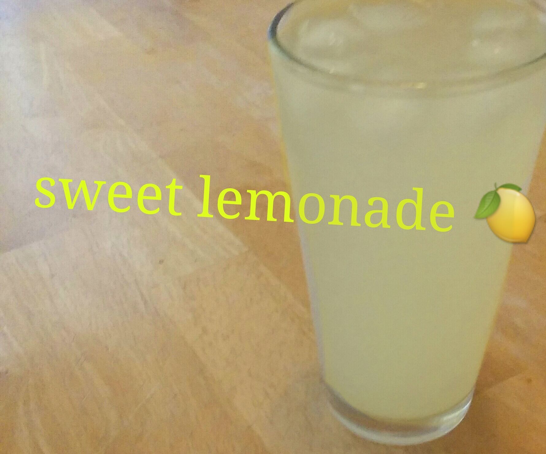 30 Second Sweet Lemonade!