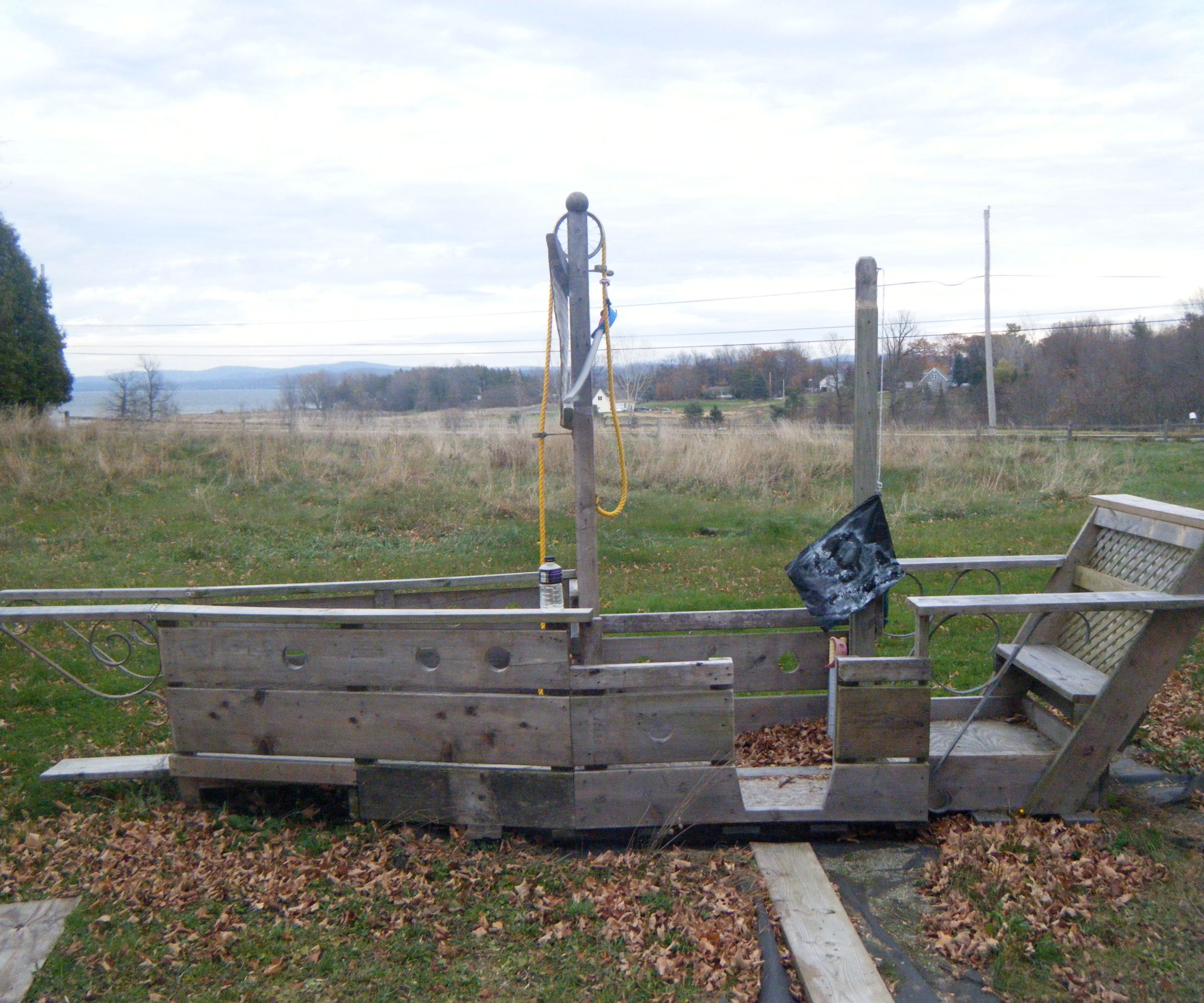 Pallet pirate ship