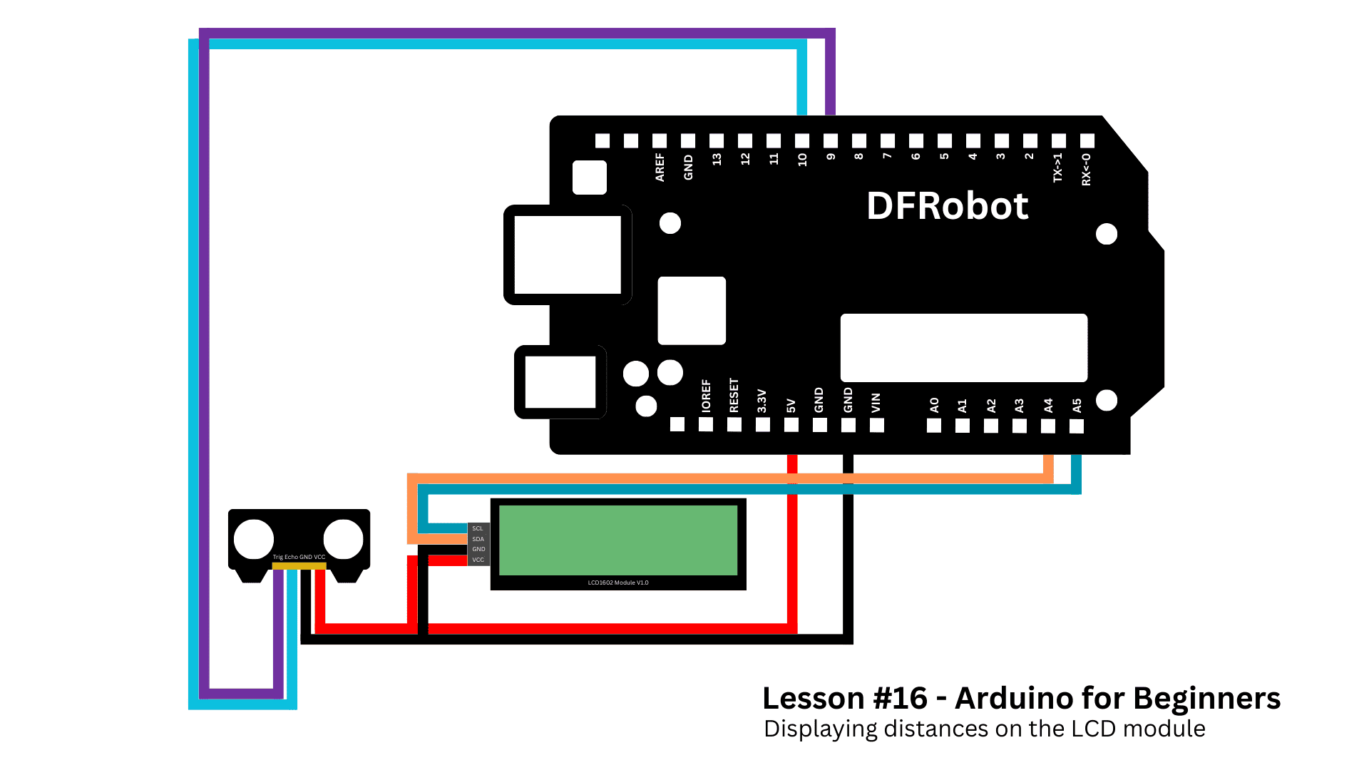 Ultrasonic Sensor With Arduino - Lesson #16 : 6 Steps (with Pictures ...