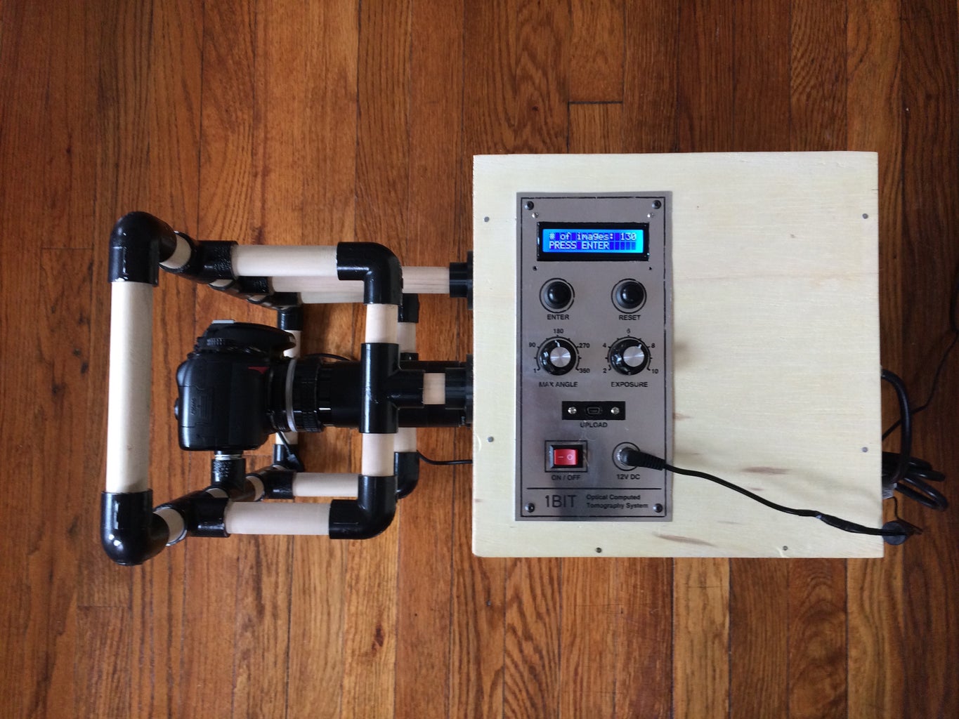 Desktop CT and 3D Scanner With Arduino