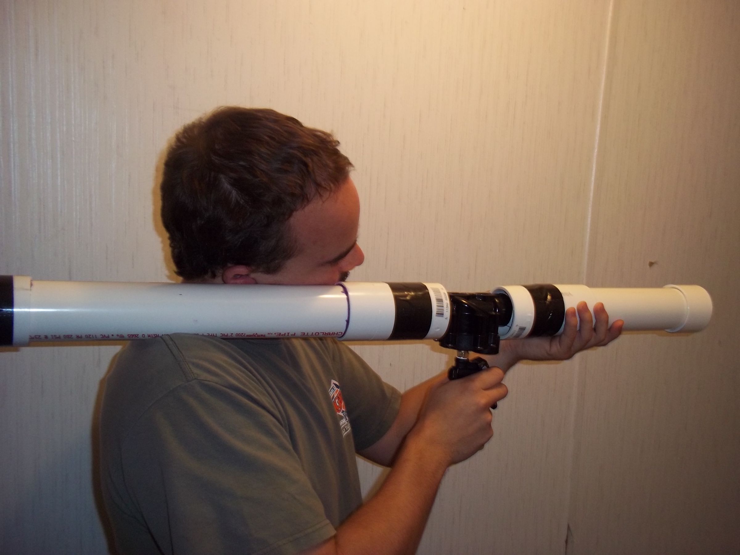 Airsoft or Paintball Home Made Pneumatic Trigger Air Cannon