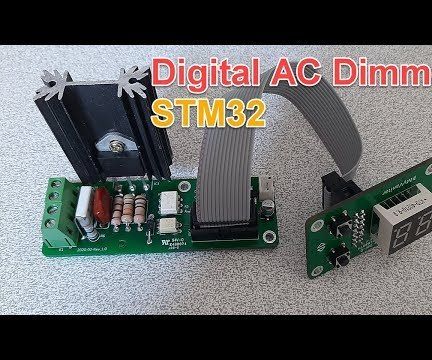 Powerful Digital AC Dimmer Using STM32