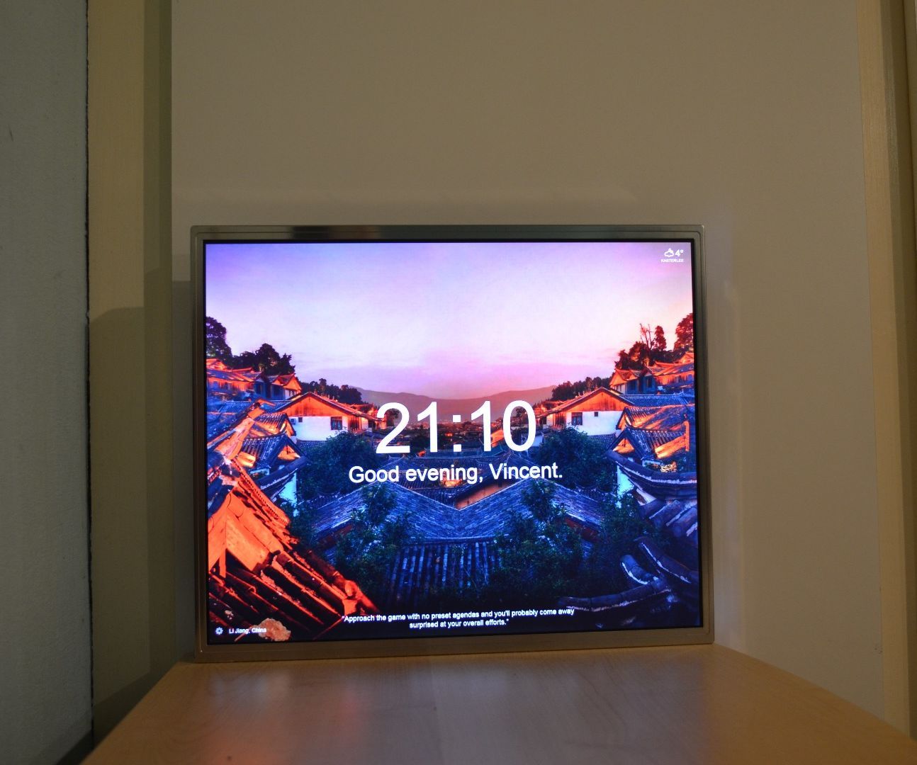 Bedside Wakeup Monitor