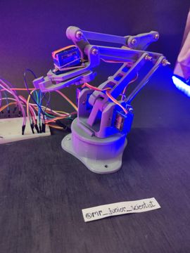 Arm-Bot: 3D Printed 4-DOF Robotic Arm : 7 Steps (with Pictures ...