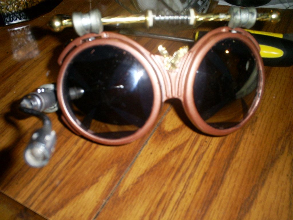 Airship Captains Steampunk Goggles