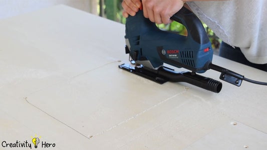 Turning the Circular Saw Into a Table Saw.