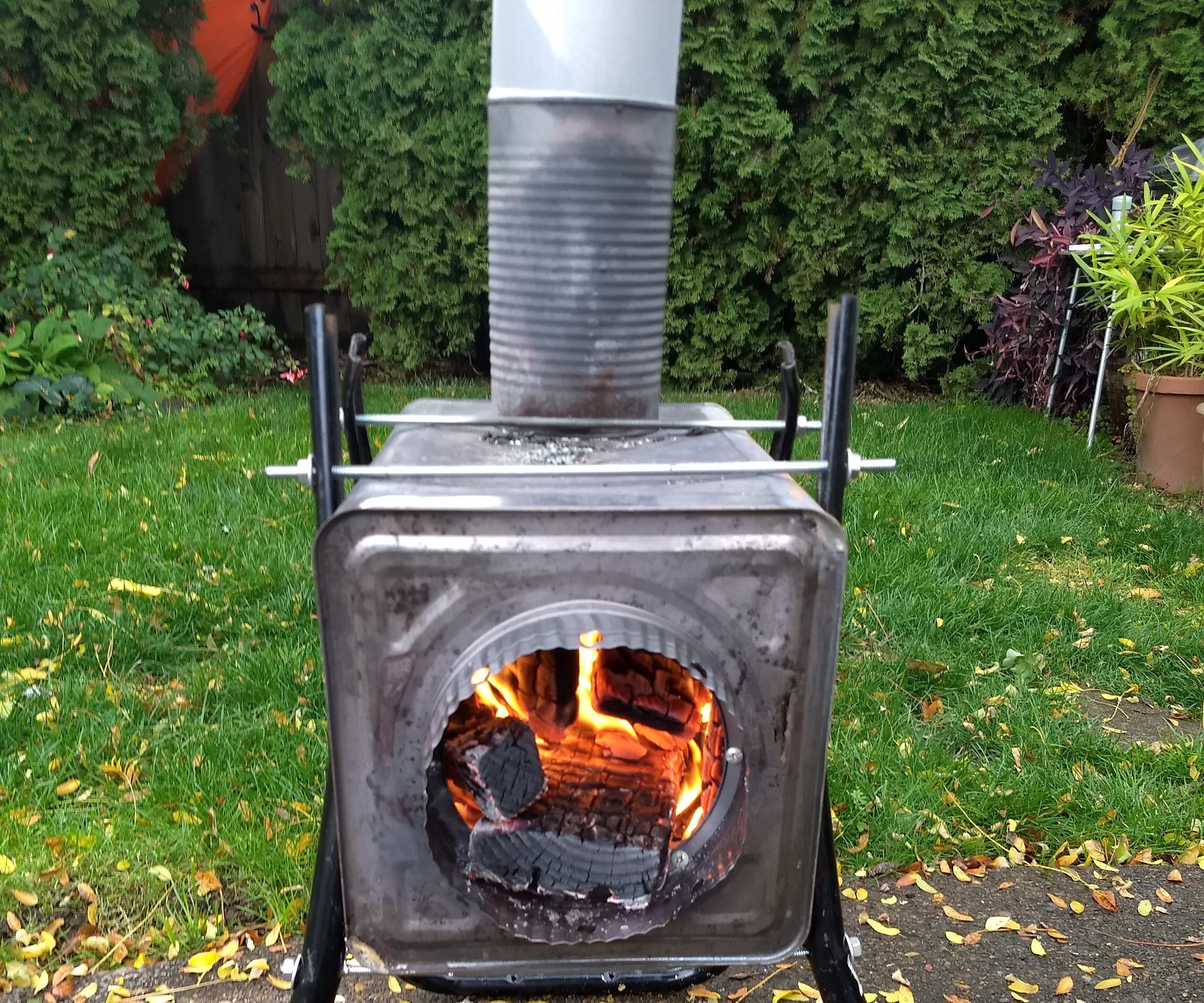Tin Can Woodstove