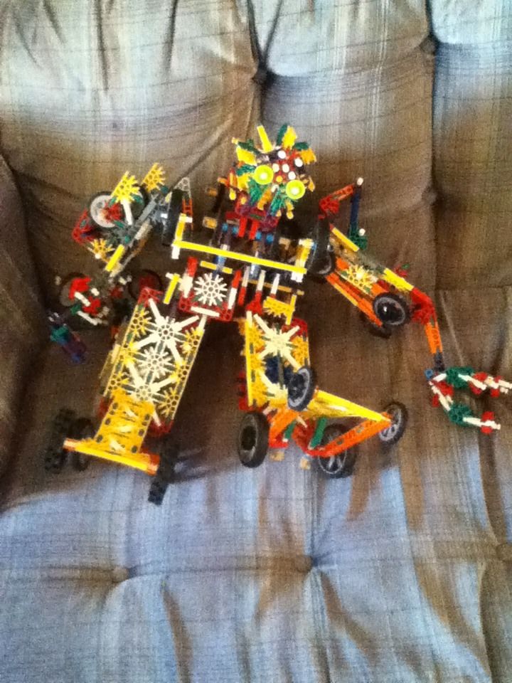 Knex Transformer Devestator Preview