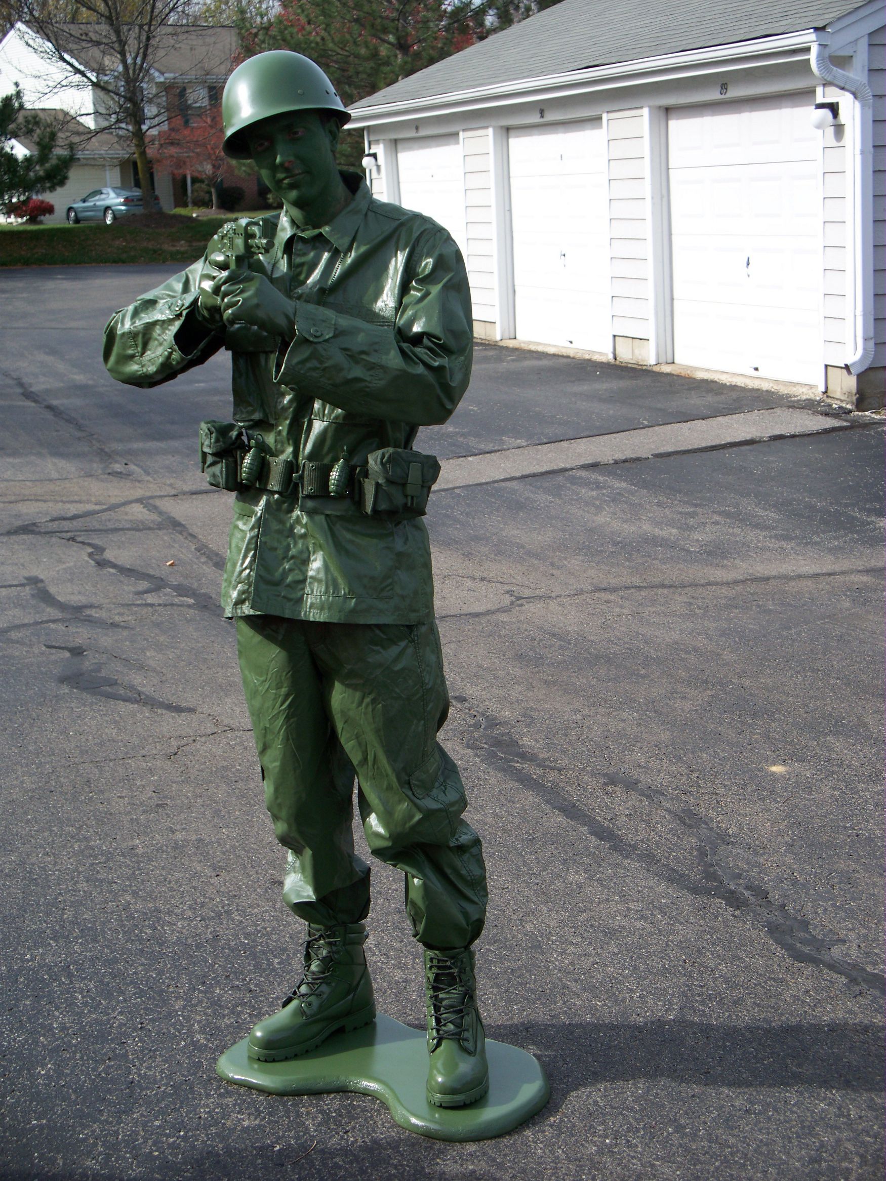 Make a Toy Soldier Halloween Costume for Less Than 50 (Or Cheaper!) 9 Steps (with Pictures