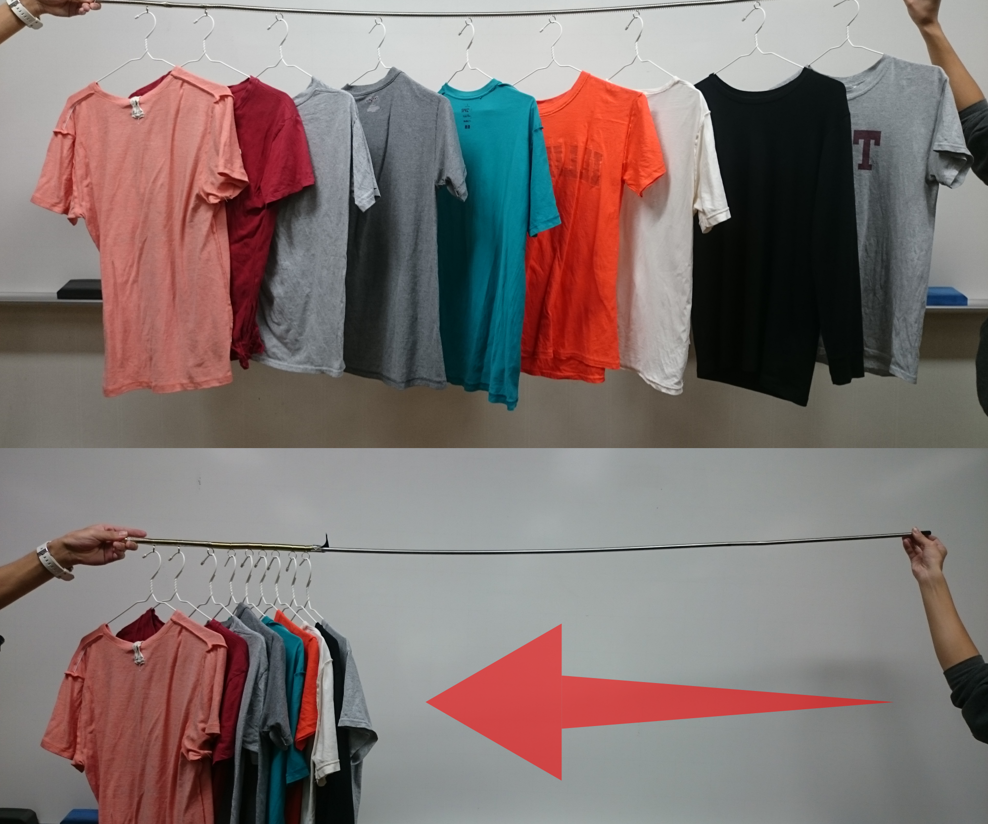 Laundry Spring Pole