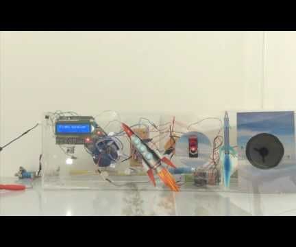 Straw-rocket Launcher Controlled by Arduino
