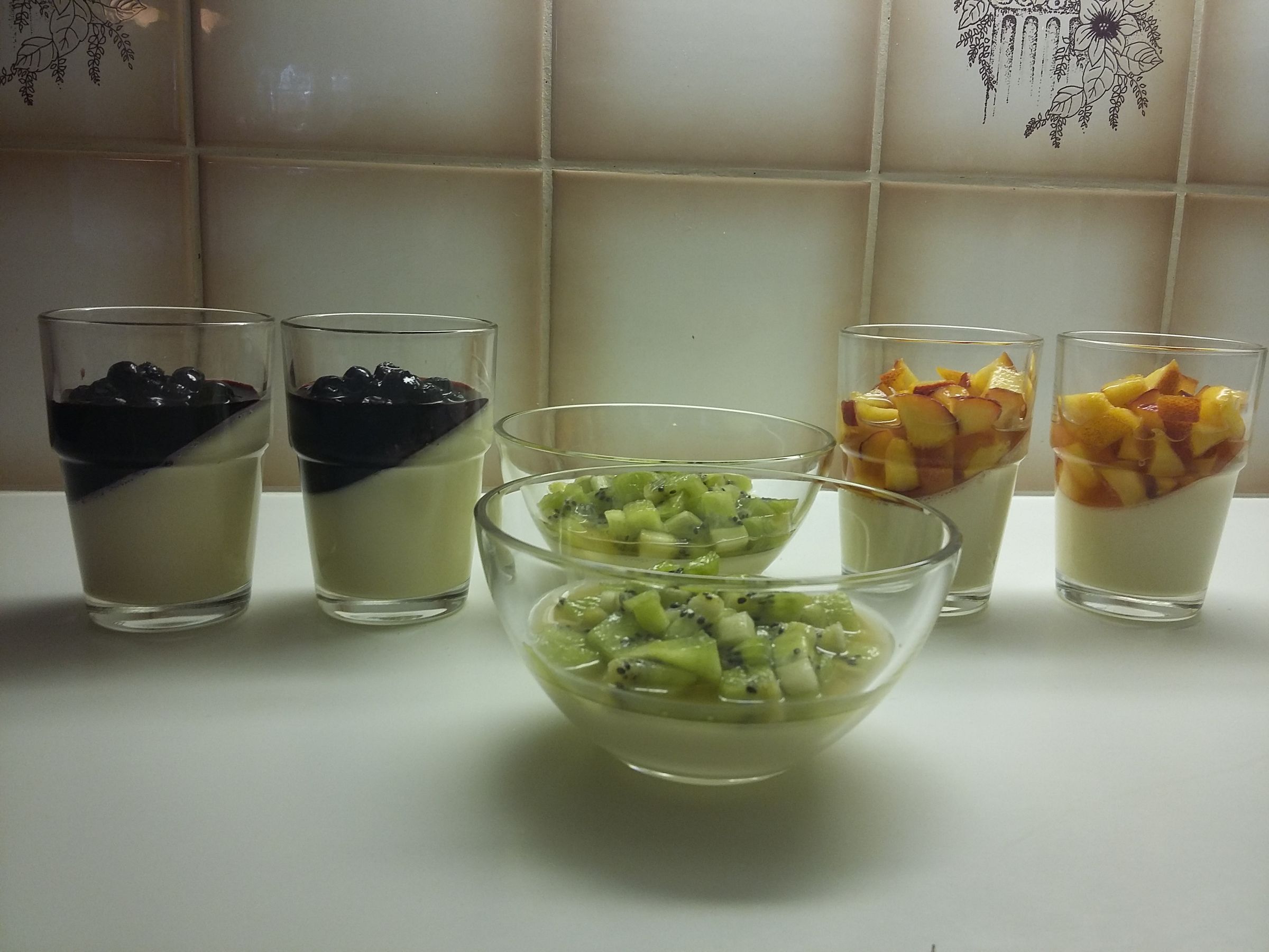 Panna Cotta With Fruit Toppings 6 Steps (with Pictures) Instructables