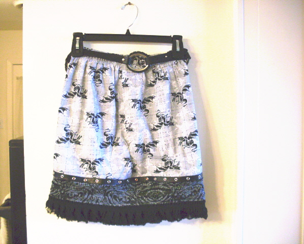 Boxer Shorts Skirt