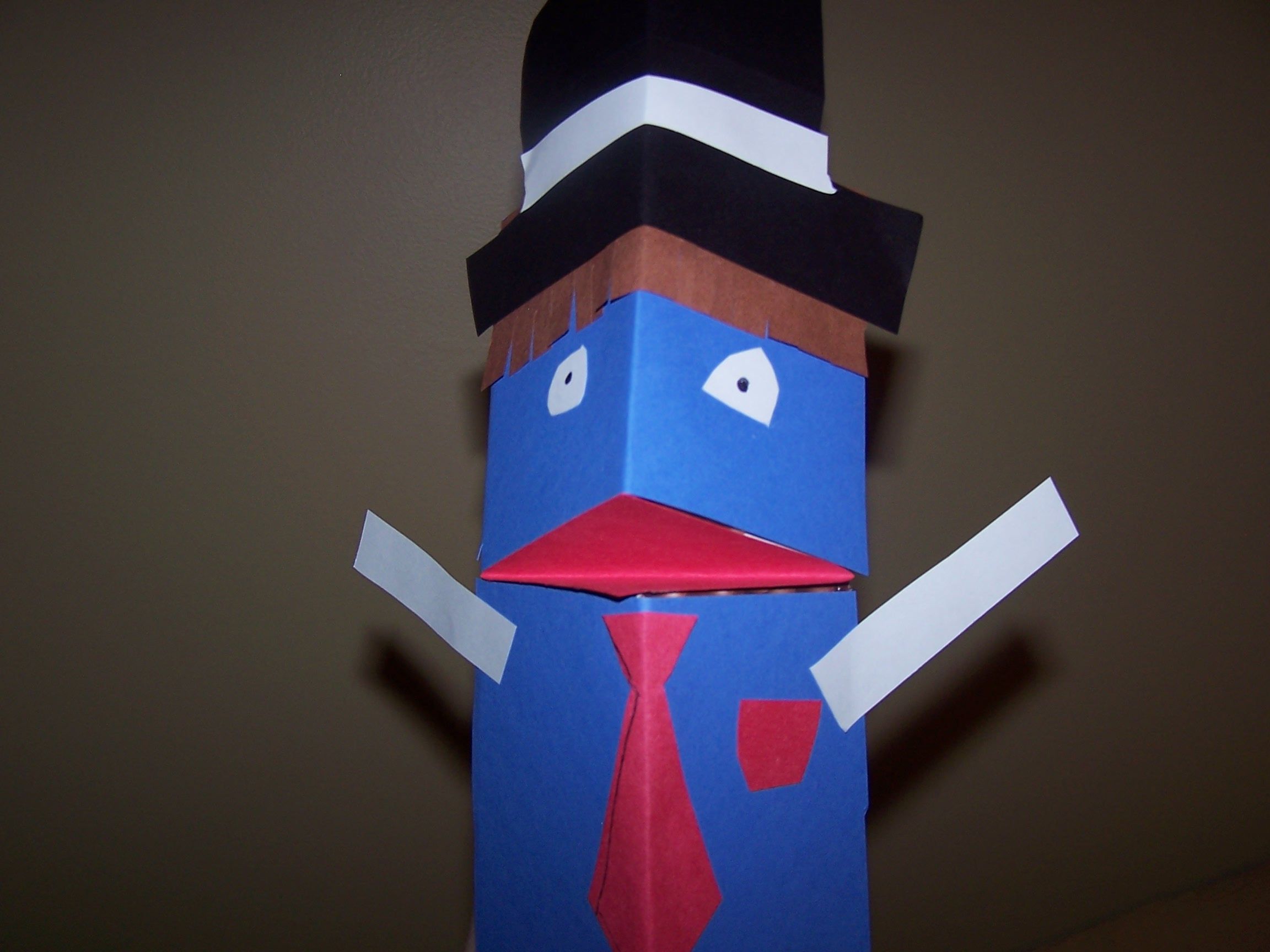 Milk Carton Puppet