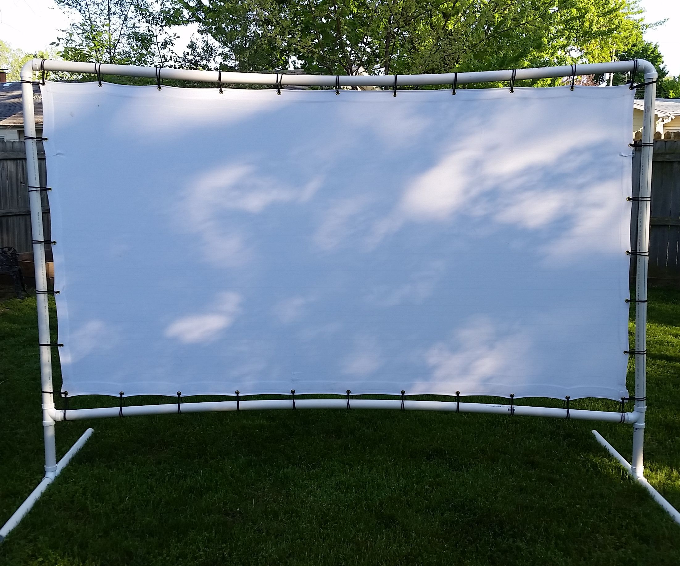 Backyard Movie Screen