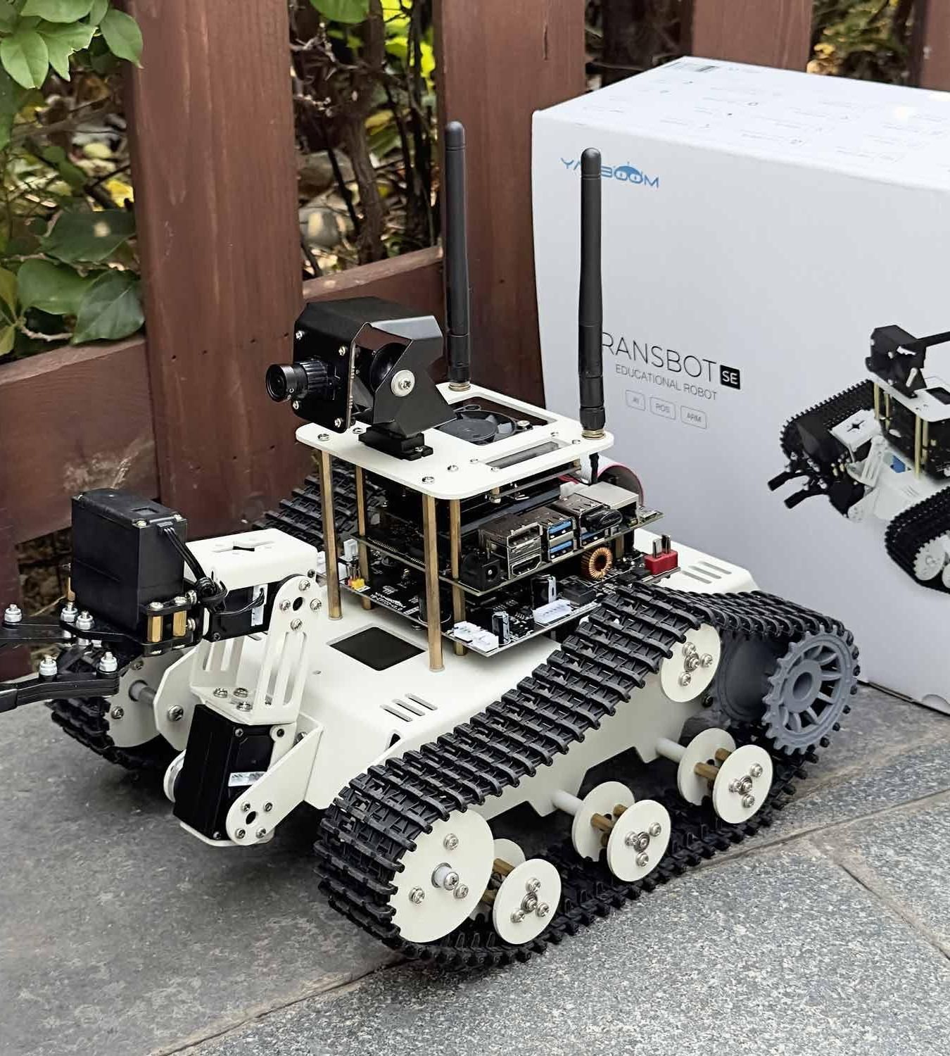 【Unboxing and Review】--- Transbot SE AI Vision Robot Car