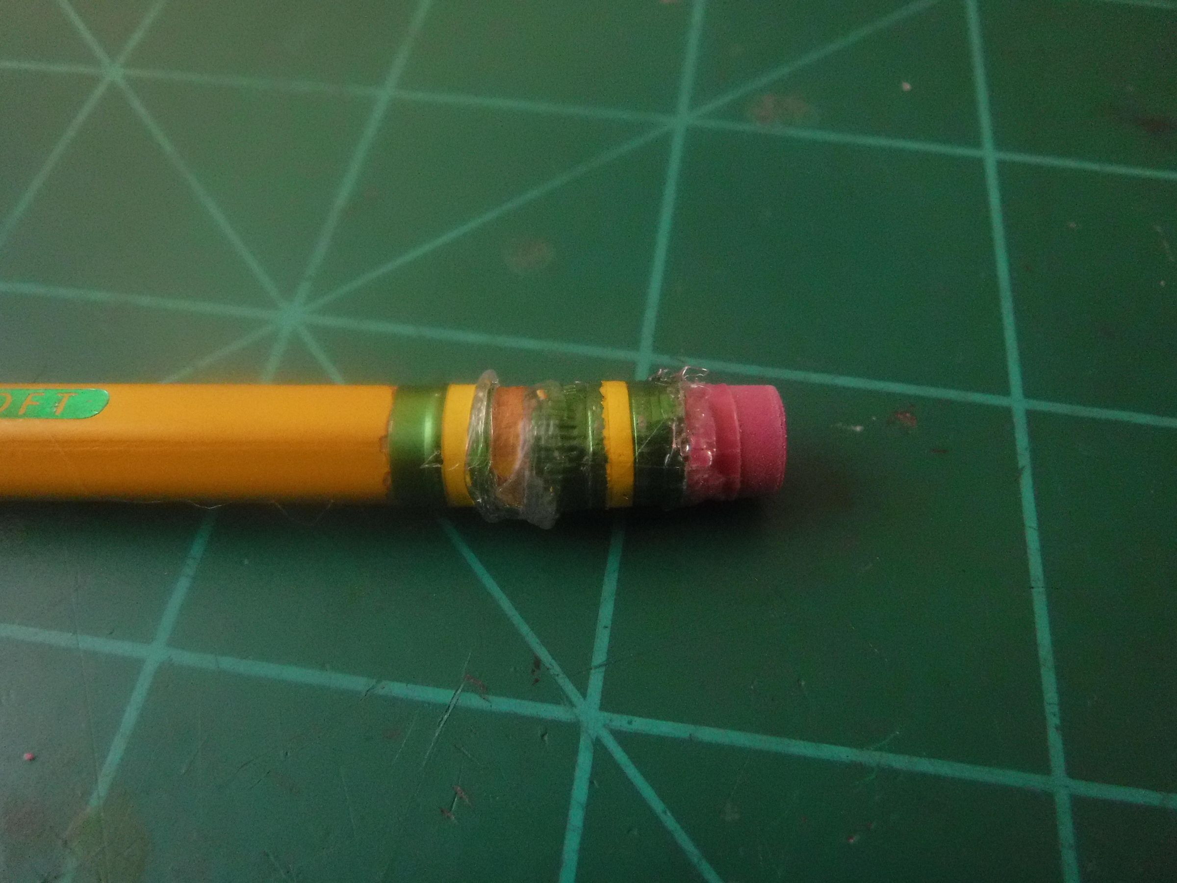 How to Reuse a Worn Down Pencil Eraser. 4 Steps Instructables