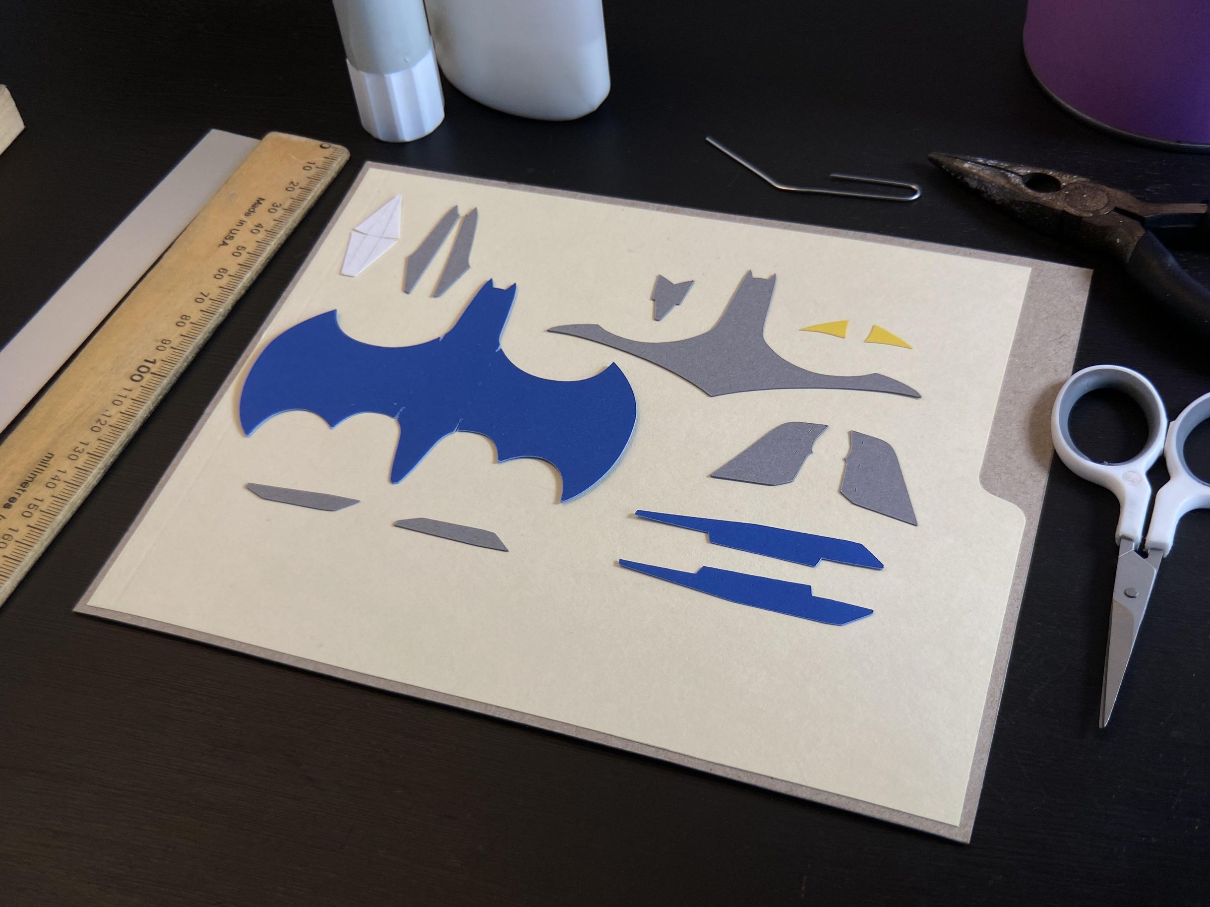 Batwing Card Stock Glider : 8 Steps (with Pictures) - Instructables