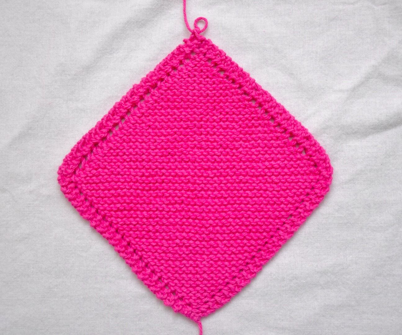 Easy Knit Dishcloth / Washcloth : 3 Steps (with Pictures) Instructables