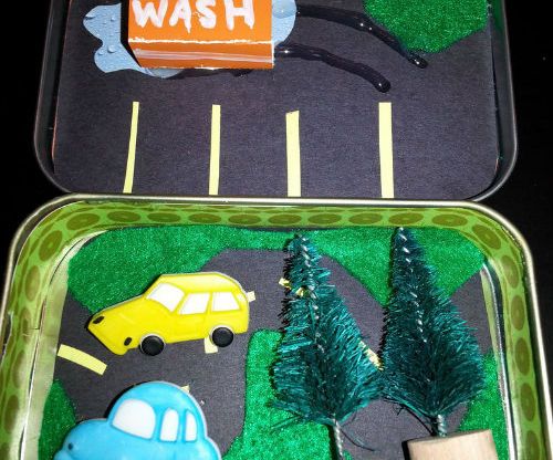 Car Wash Toy From Altoids Tin