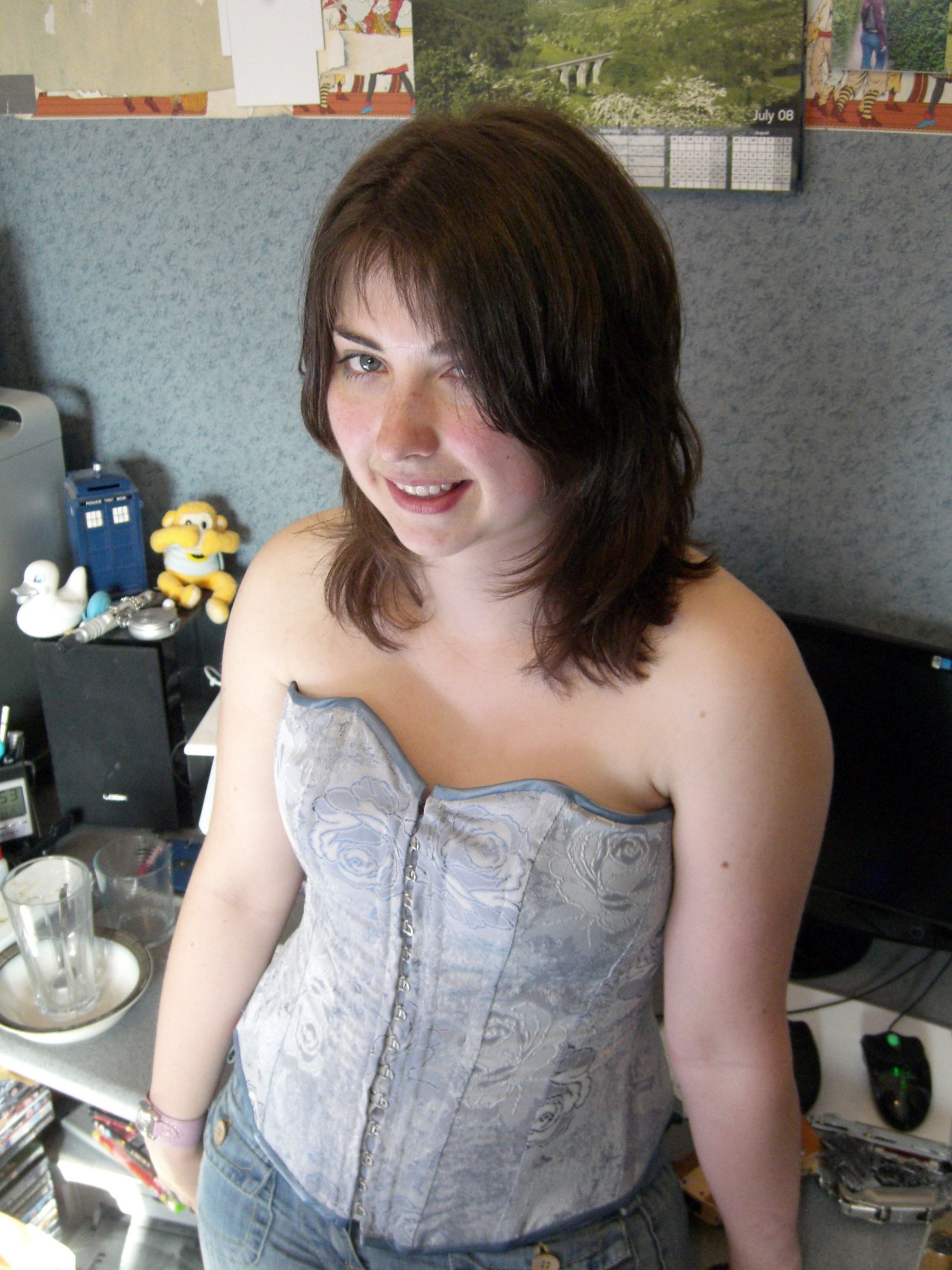 My First Corset - Victorian Style!