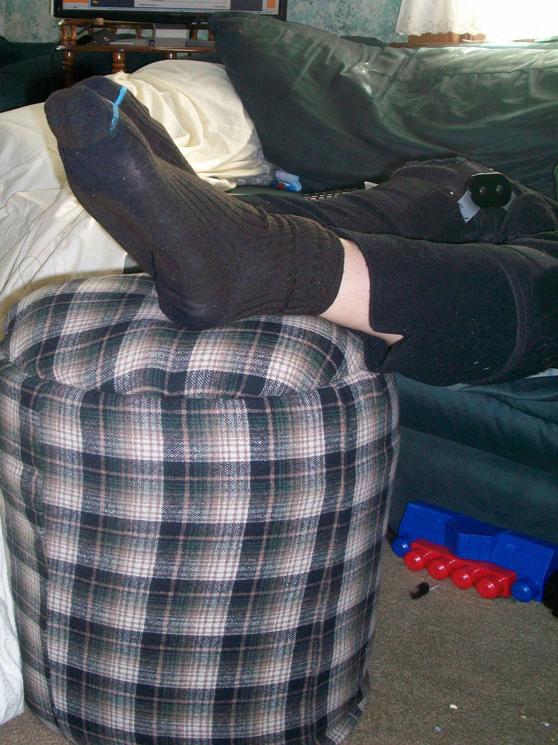 Storage Ottoman for Mom's Tired Feet