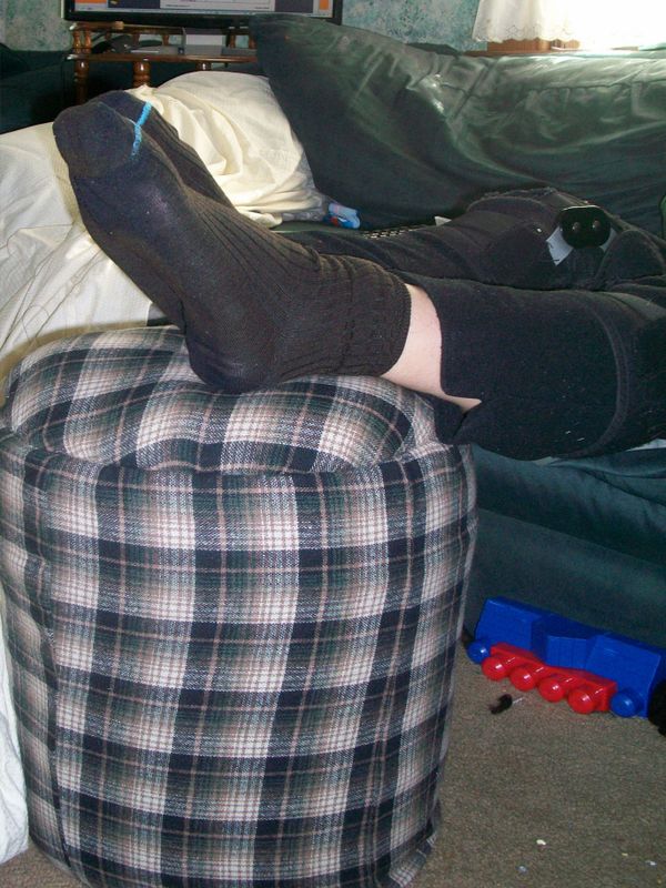 Storage Ottoman for Mom's Tired Feet