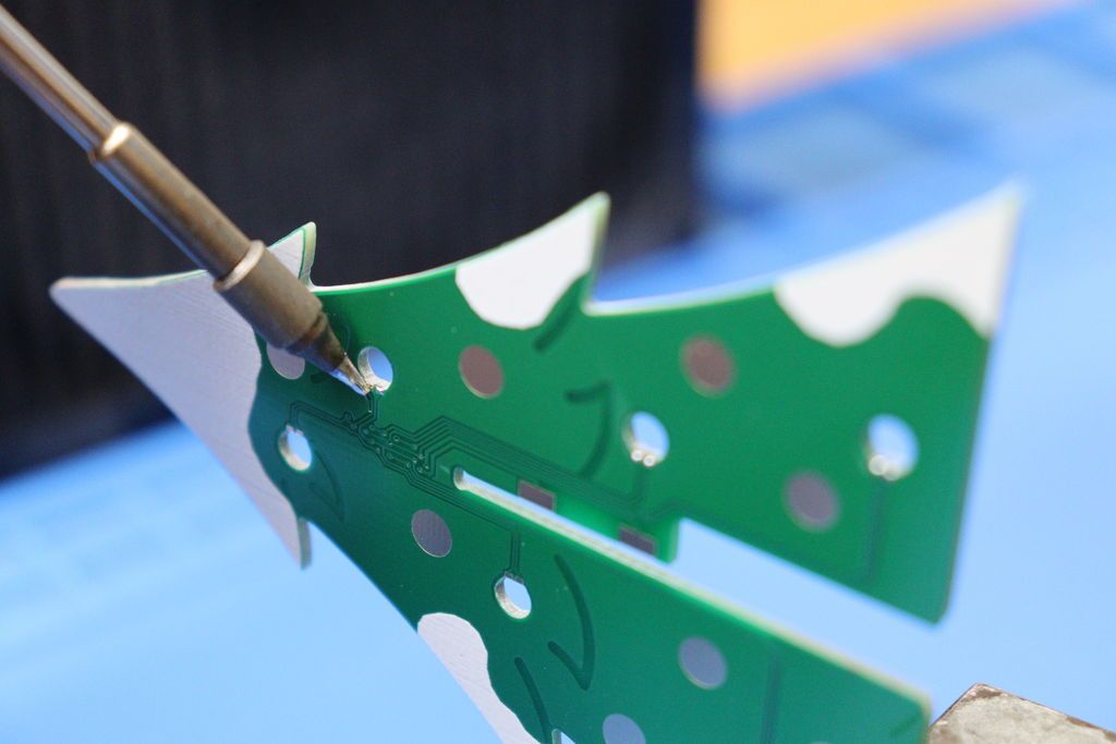 PCBs: Solder LEDs