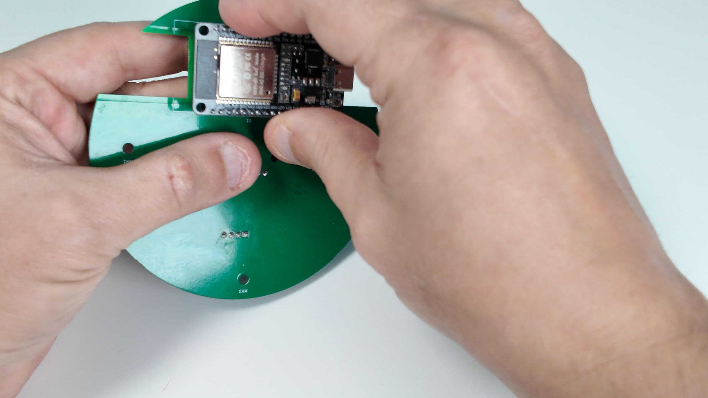 Bread Proof Monitor Rev A Carrier PCB พร้อม ESP32 และ Sensor